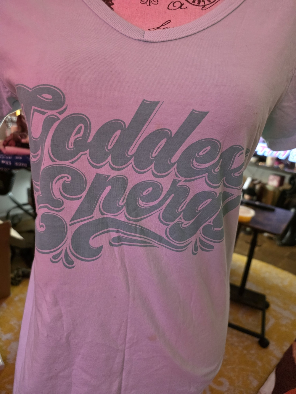 Goddess Energy Short-Sleeve Tee - Pink